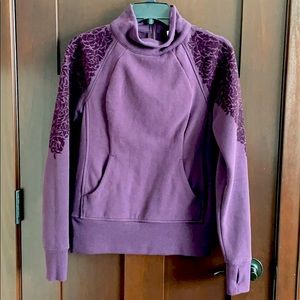 Lululemon sweatshirt with shoulder detail